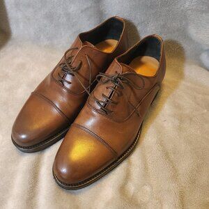 Martin Dingman Brown Leather Dress Shoes Size 8.5M